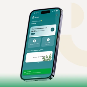 Healthcare Apps mobile application interface